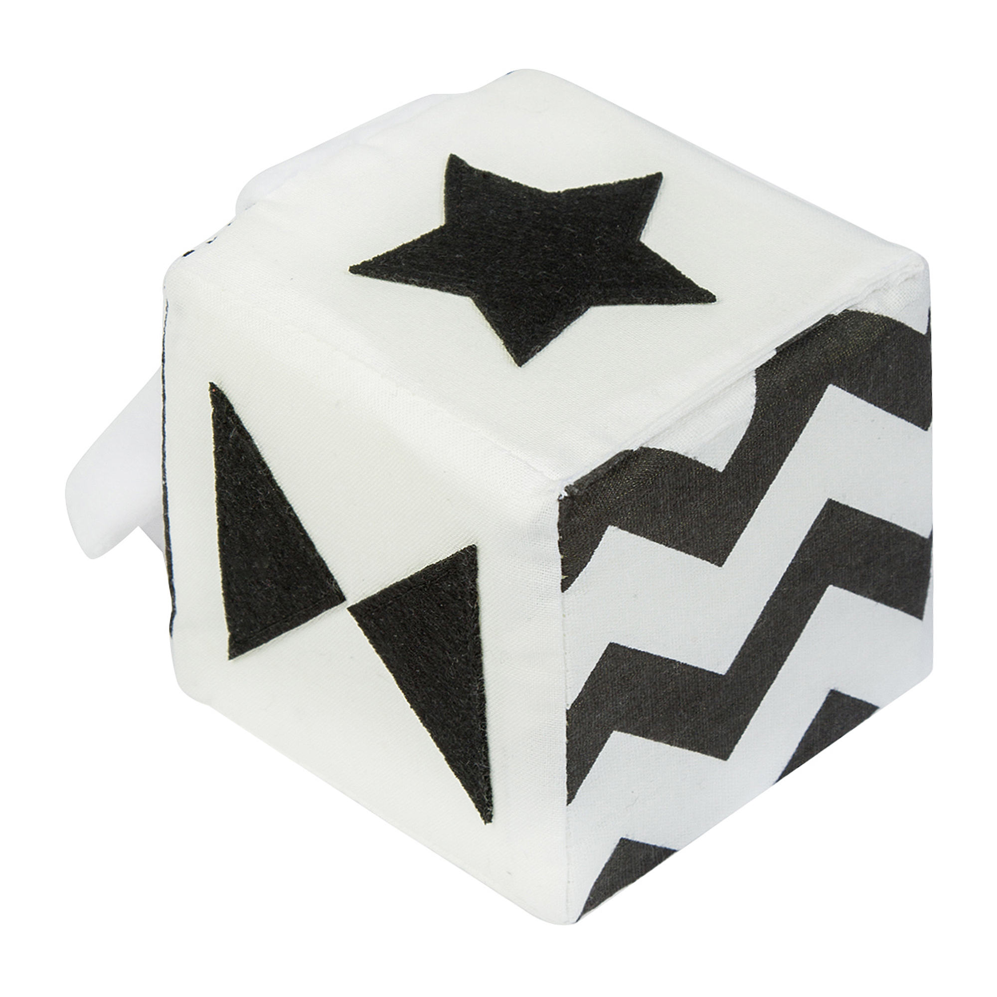 Кубик Uviton мягкий развивающий Геометрия Арт.4001011 - фото 5
