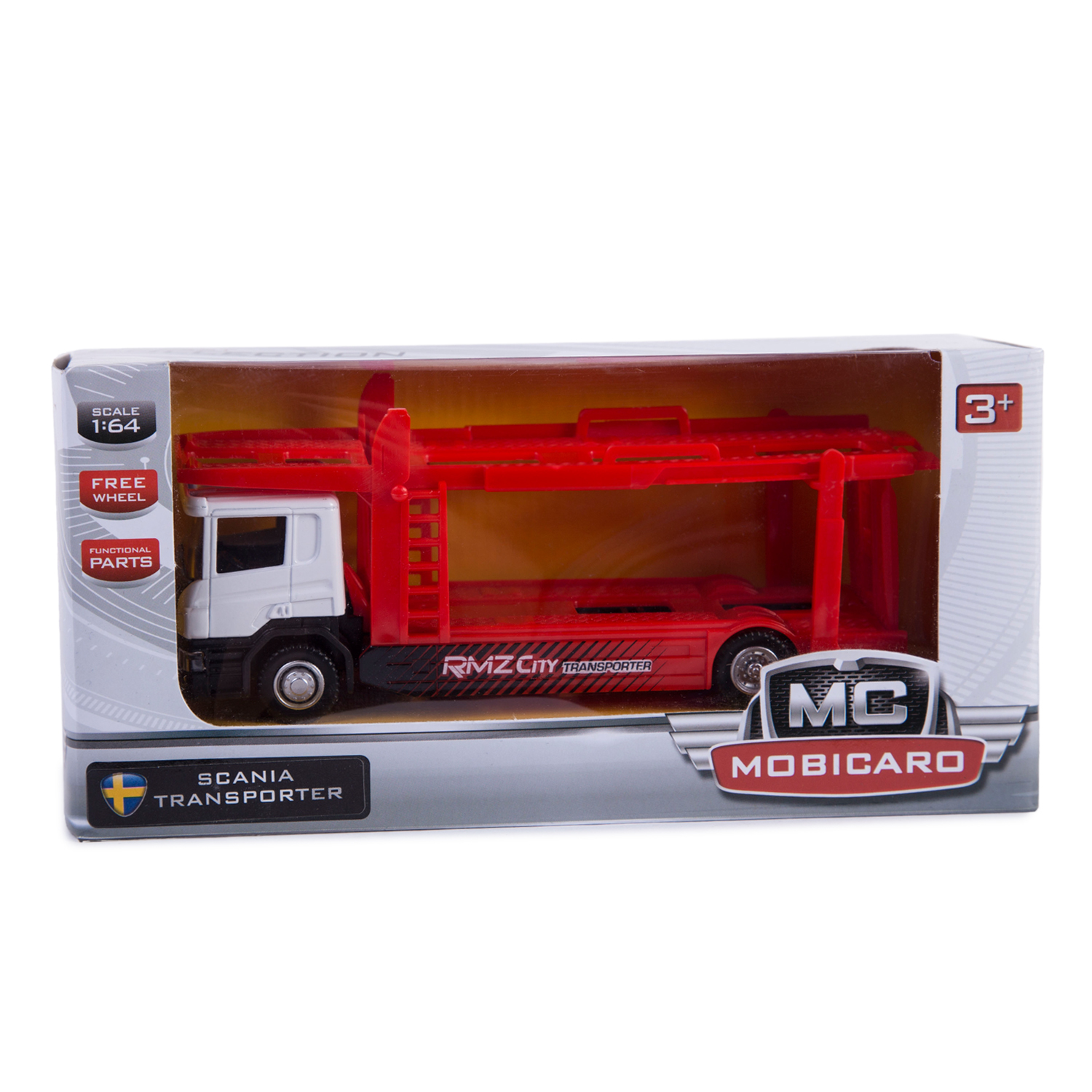 Автовоз Mobicaro Scania 1:64 без механизмов 144006 - фото 3