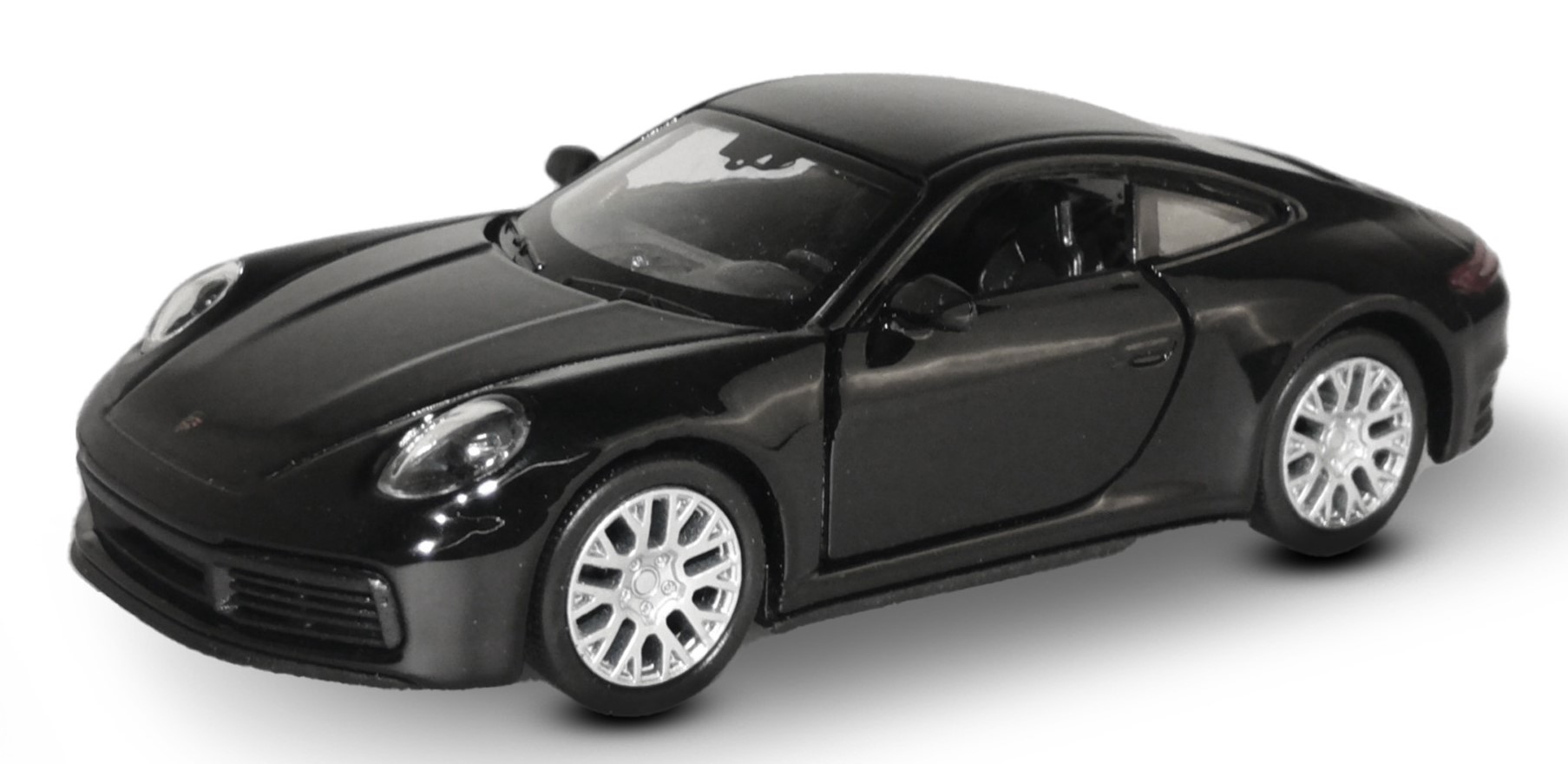 Машинка WELLY модель Porsche 911 Carrera 4S 1:38 черная 43781Wчерный - фото 1