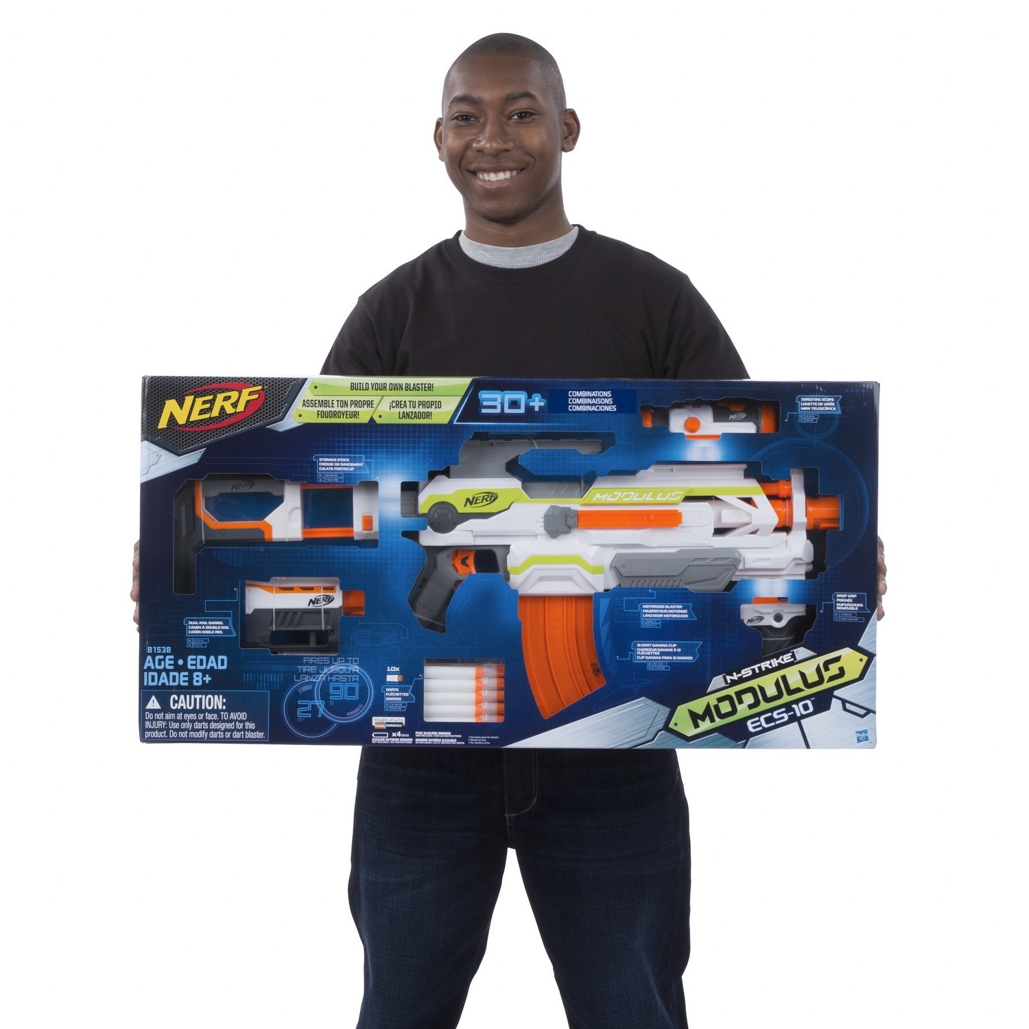 Бластер Nerf Modulus ECS-10 (B1538EU4) - фото 14