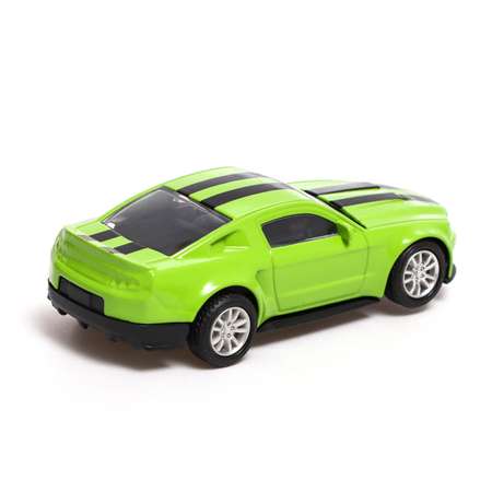 Машина Автоград металлическая «Спорт» инерционная масштаб 1:43 цвет зелёный