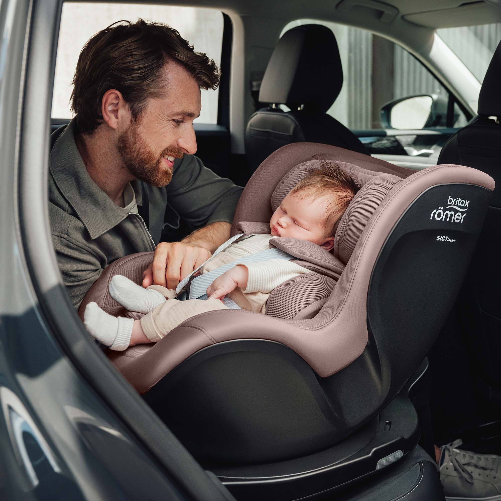 Детское автокресло Britax Roemer Dualfix PRO Style Dusty Rose с рождения до 4 лет ростом 40-105 см до 19 кг - фото 14