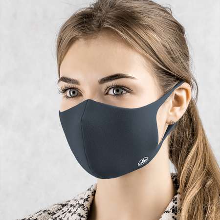 Многоразовая маска Flexpocket для лица 3 шт + пылезащитный чехол для хранения