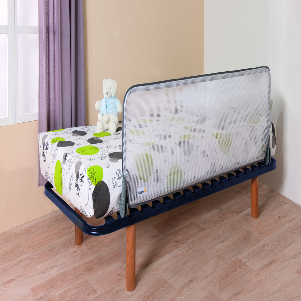 Барьер Safety 1st для детской кроватки Extra large Bed rail 150 см Белый/серый - фото 2