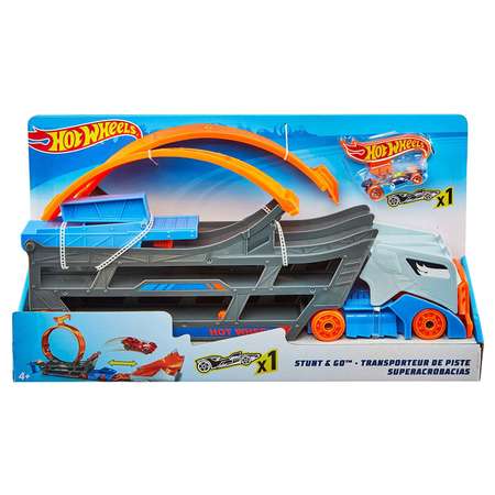 Грузовик Hot Wheels Для трюков с механизмом DWN56-GCK38