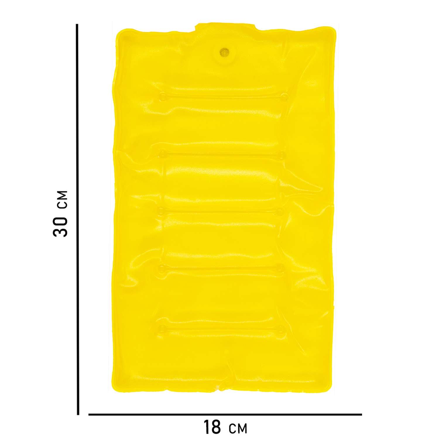 Грелка Альфапластик солевая цвет желтый - фото 2