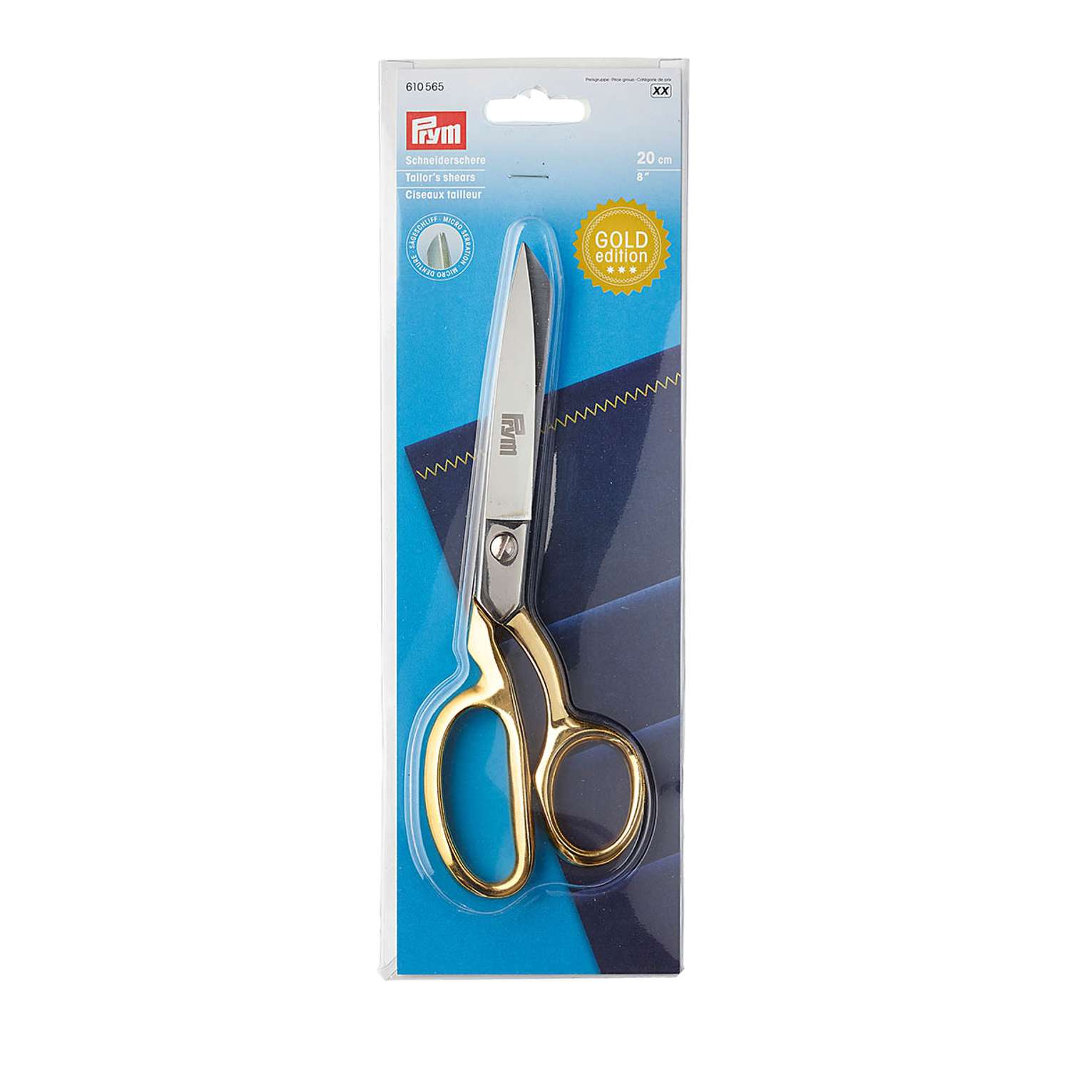 Ножницы Prym универсальные со стальными лезвиями для творчества 20 см 610565 - фото 6