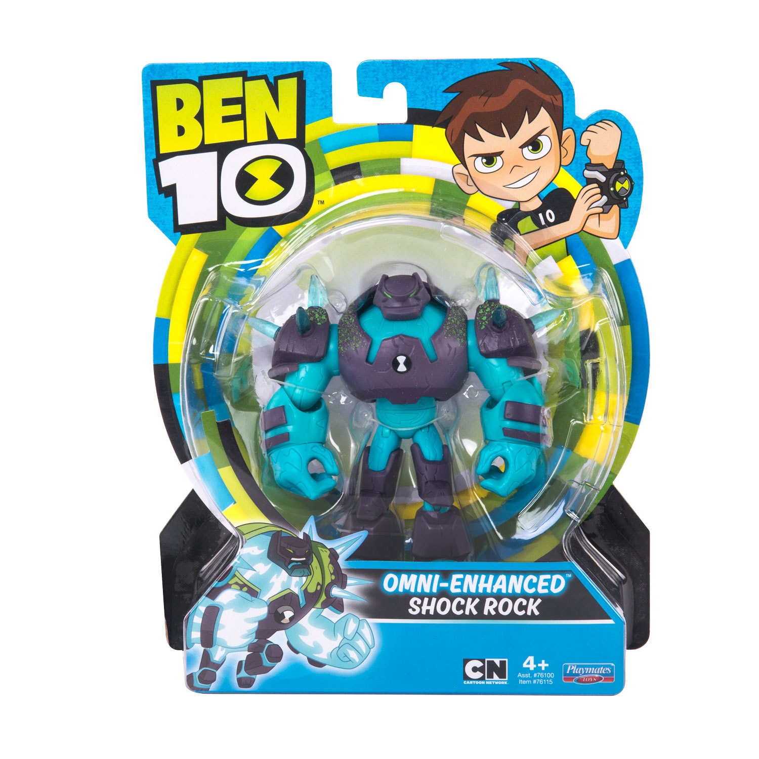 Фигурка Ben10 Шок Рок Омнимутация 76115 - фото 2