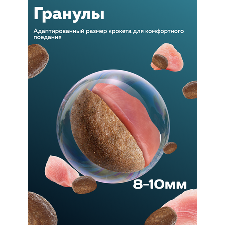 Корм сухой Зоогурман Holistic Индейка с картофелем и орегано 1,5 кг