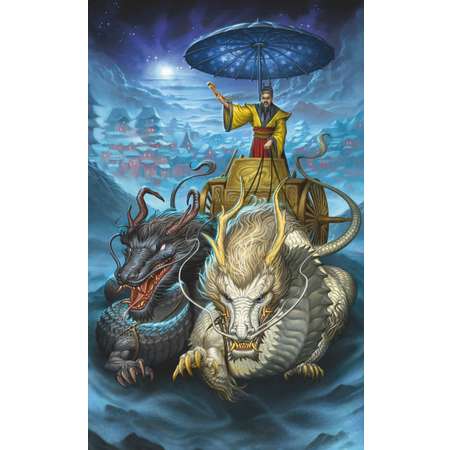 Книга Эксмо Таро Драконов 78 карт и руководство для гадания