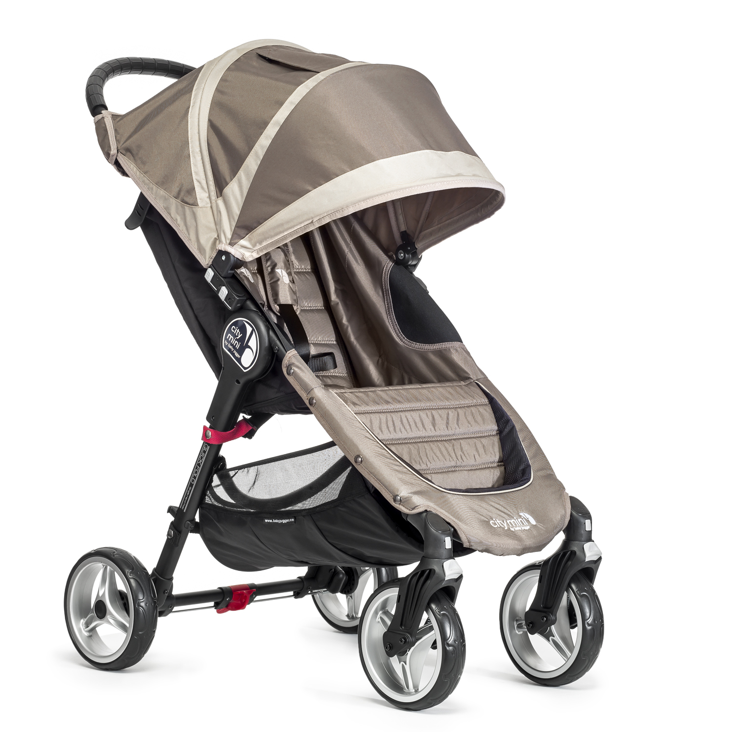 Коляска Baby Jogger City Mini с бампером Sand - фото 5