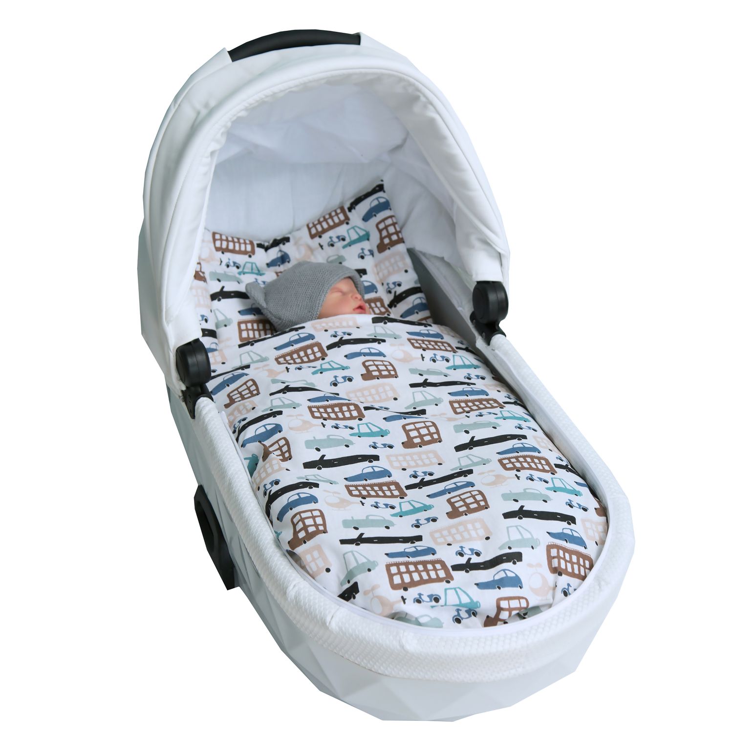 Комплект в коляску Amarobaby Mommy Star Трасса 3предмета AMARO-36MS-Tr AMARO-36MS-Tr - фото 5