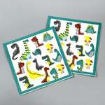 Салфетки Страна карнавалия бумажные «Динозавры» в наборе 20 шт.
