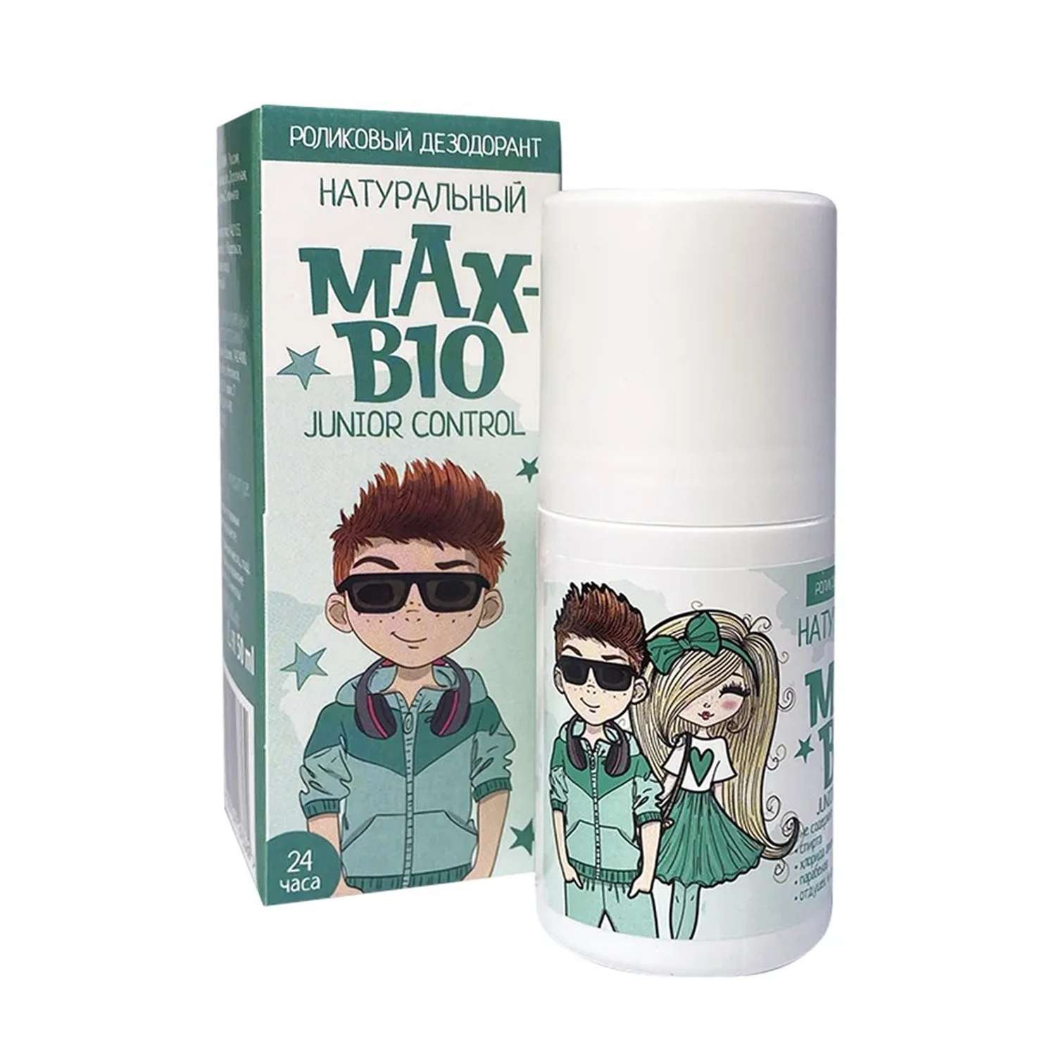Натуральный дезодорант Max-F Deodrive для детей и подростков MAX-BIO JUNIOR CONTOL - фото 2