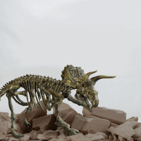 Набор для экспериментов KONIK Science раскопки ископаемых животных Трицератопс