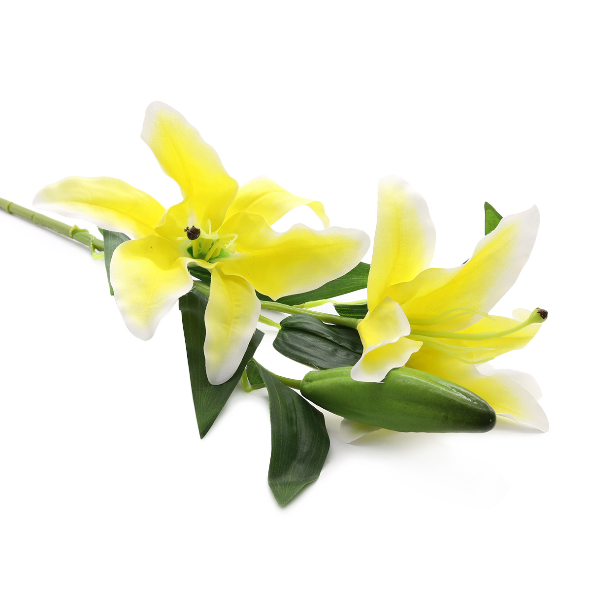 Цветок искусственный Astra Craft Лилии 80 см цвет желтый - фото 1
