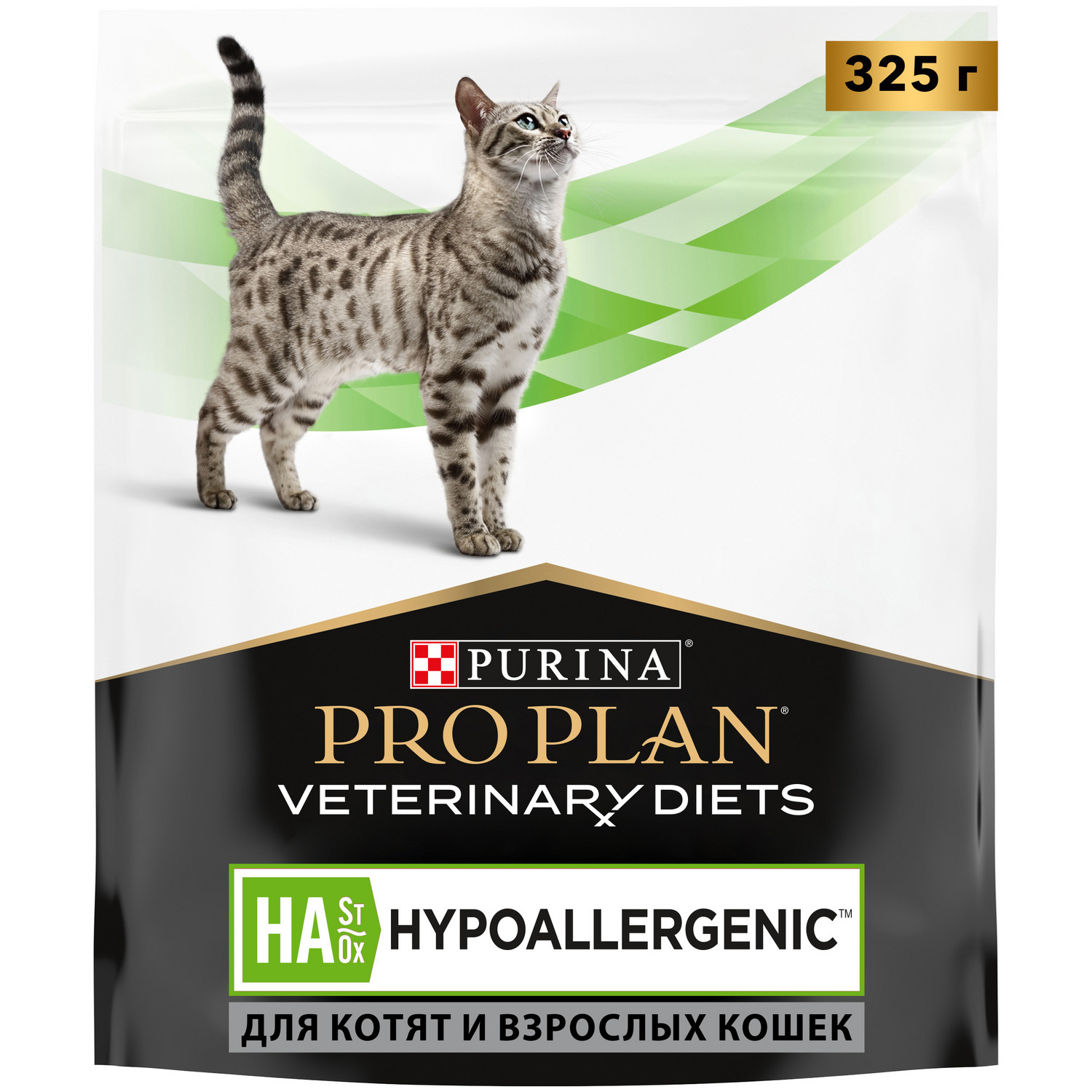Корм для кошек Purina Pro Plan Veterinary diets HА профилактика аллергии 325г - фото 1
