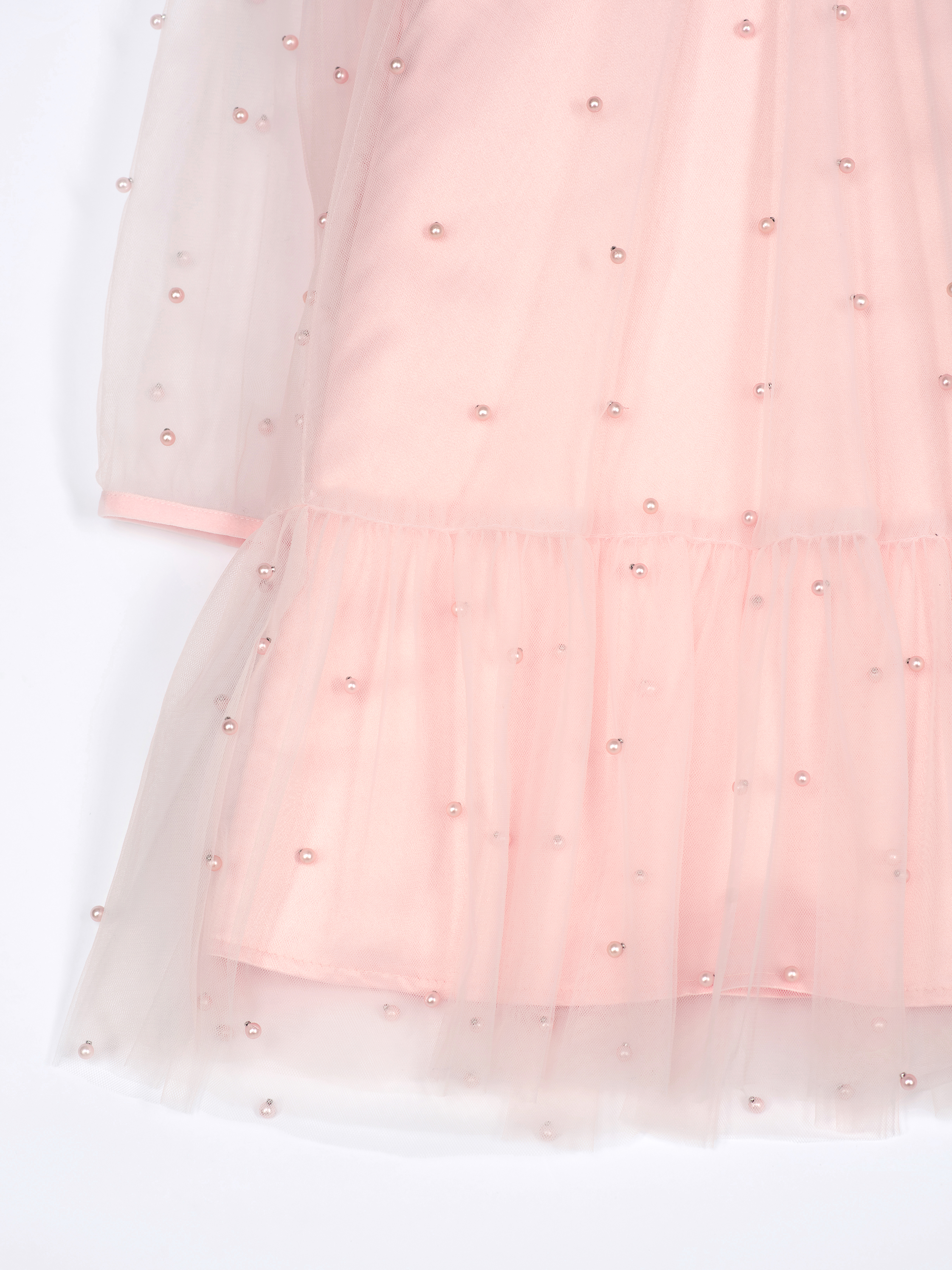 Платье LisaWeta D-078-23 розовый - фото 13