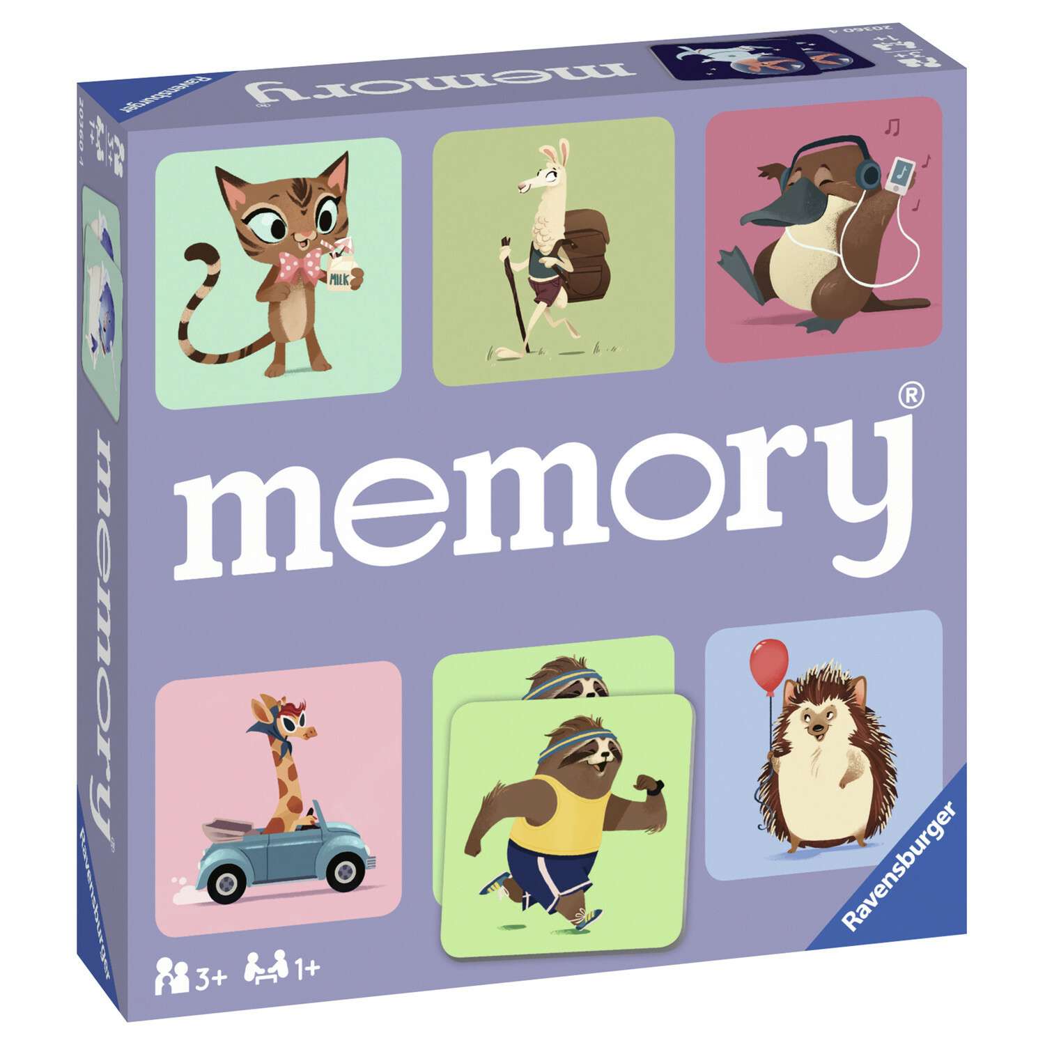 Игра настольная Ravensburger Мемори Мир животных 48 карточек 20360 - фото 2