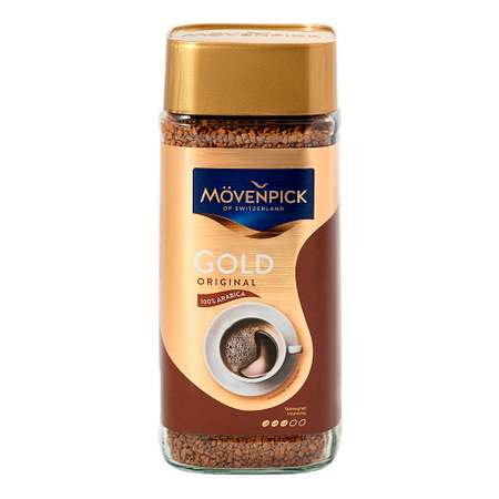 Кофе растворимый Movenpick Gold Original 200г