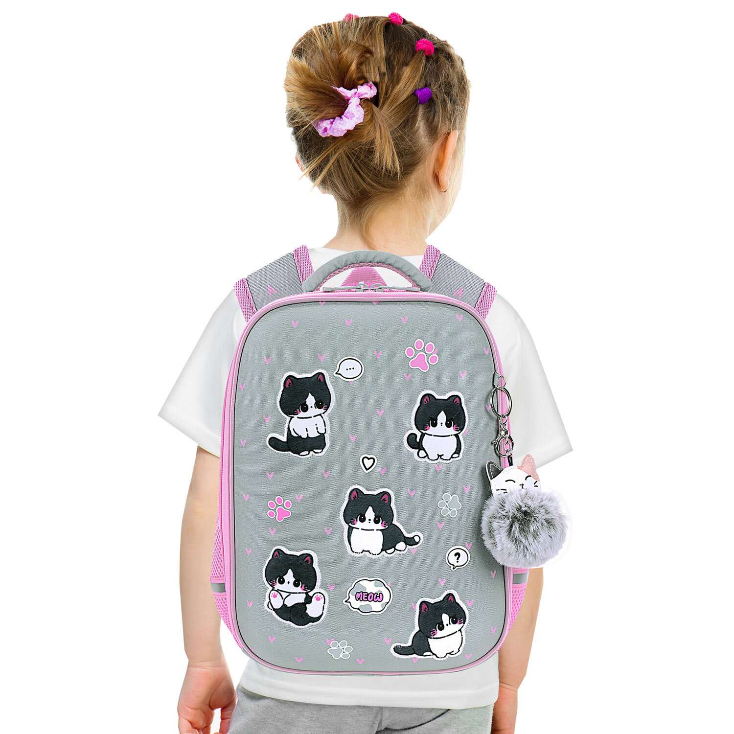 Рюкзак школьный Brauberg портфель детский ранец в 1 класс - фото 13
