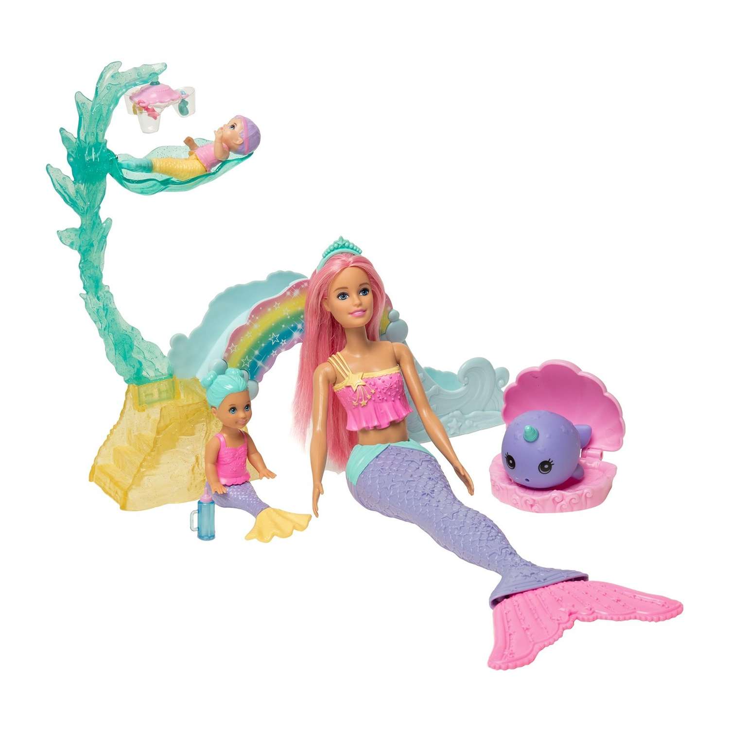 Набор игровой Barbie с маленькими русалочками FXT25 FXT25 - фото 4