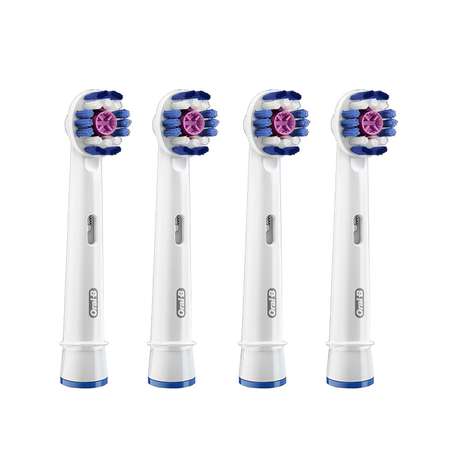 Насадки для электрической зубной щетки Oral-B 3D White 4шт