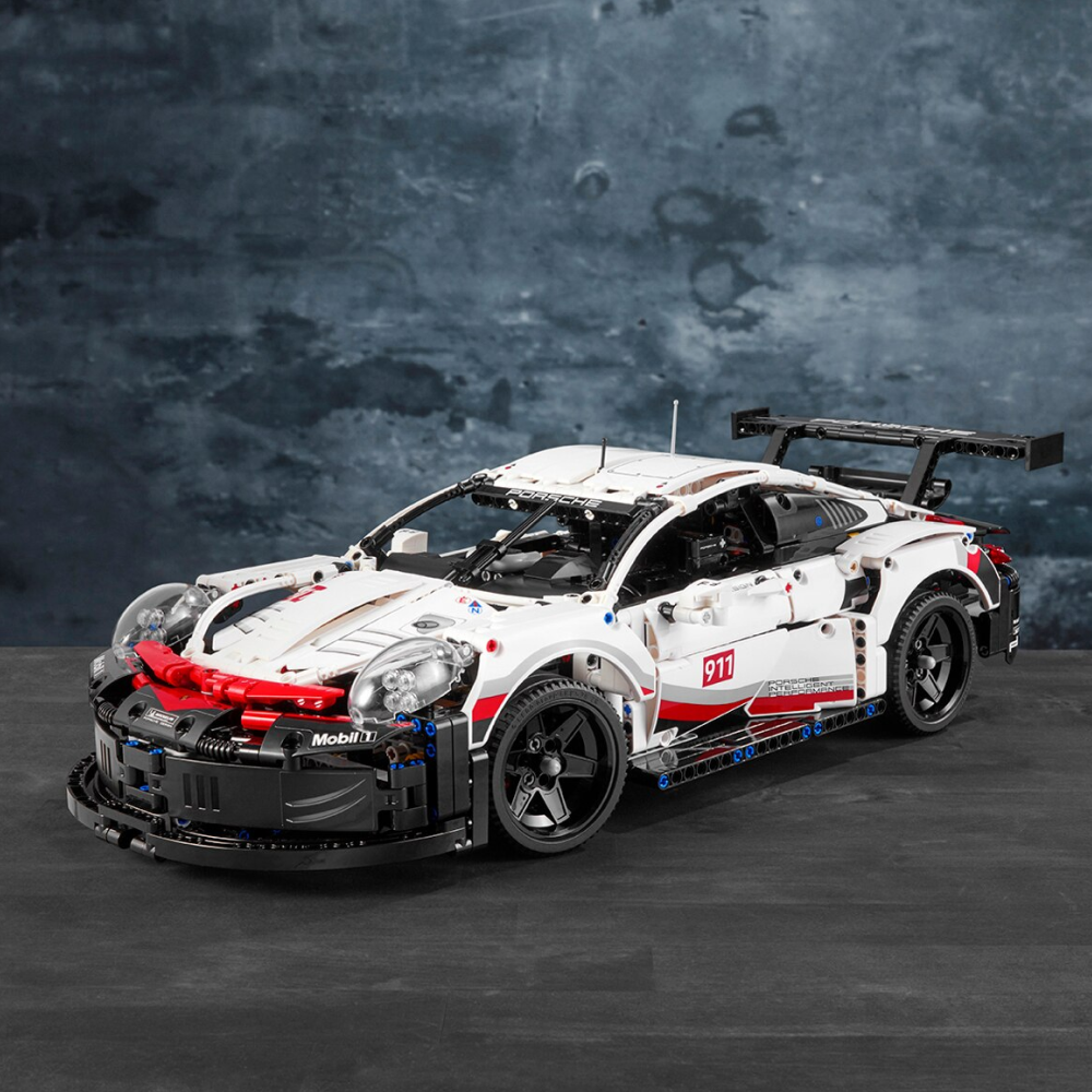 Игрушка LX конструктор Technic Porsche 911 RSR - фото 9
