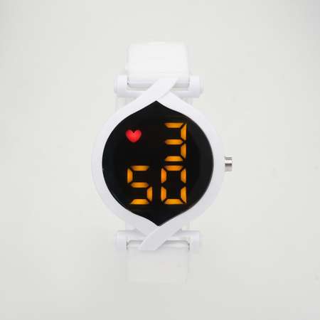 Часы Sima-Land наручные электронные детские белые