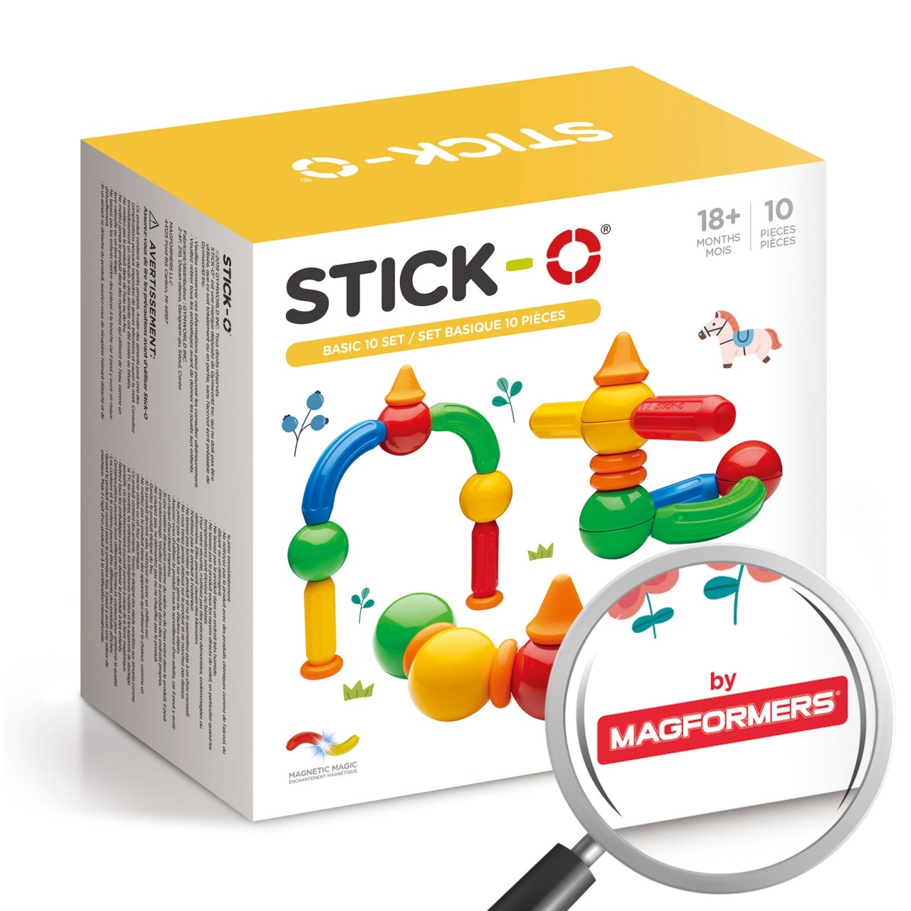 Конструктор STICK-O Basic Set 10 деталей - фото 16