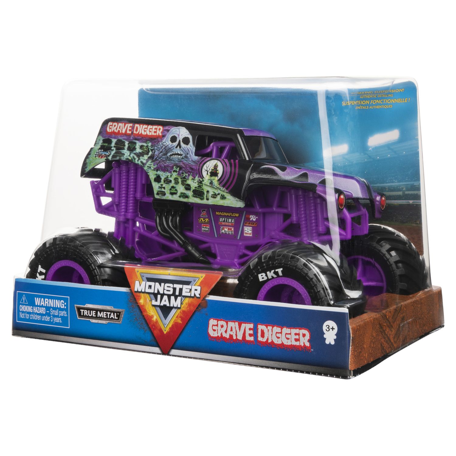 Автомобиль Monster Jam 1:24 без механизмов 6060880 - фото 3