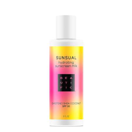 Солнцезащитный крем BEAUTIFIC SUNSUAL SPF 30 для тела с маслом Ши и Кокоса 150 мл