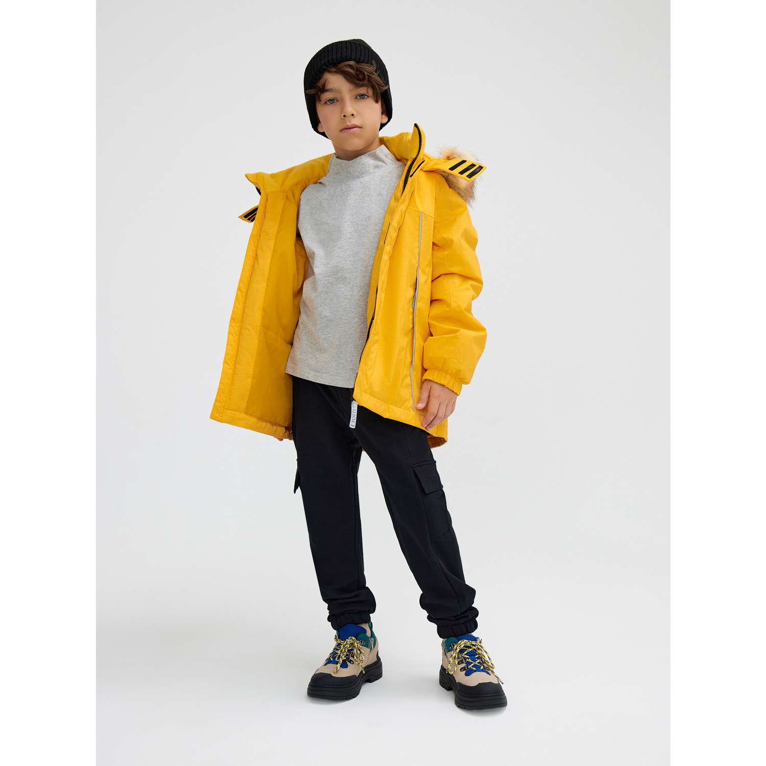 Куртка Totti Kids AW23TKB005/Куртка детская/Желтый - фото 18