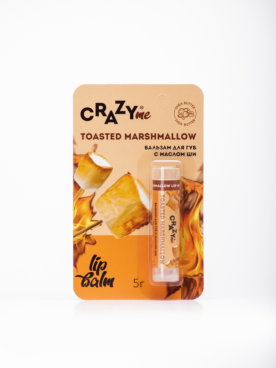 Бальзам для губ CRAZYme Toasted Marshmallow Lip Balm - фото 1