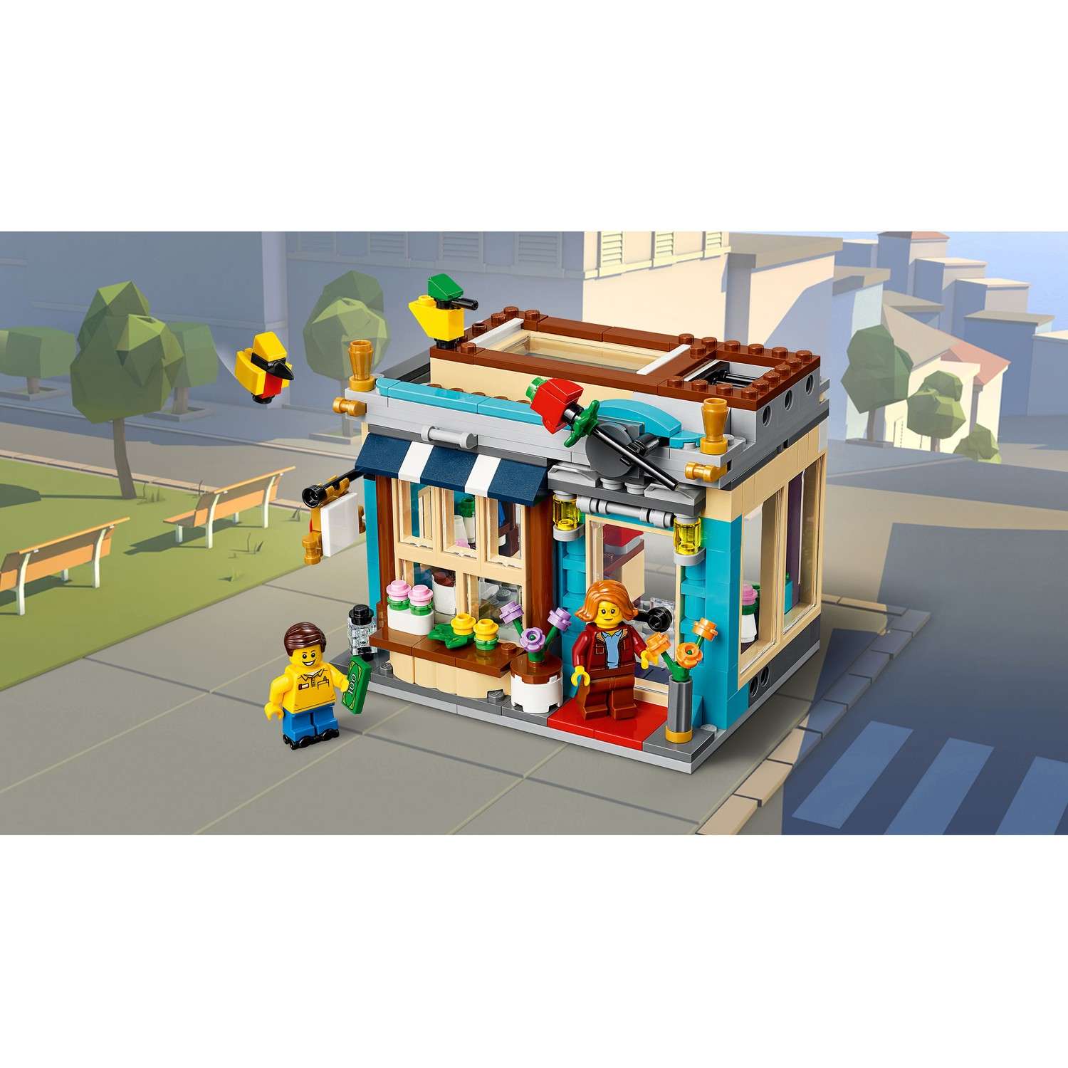 Конструктор LEGO Creator Городской магазин игрушек 31105 - фото 13