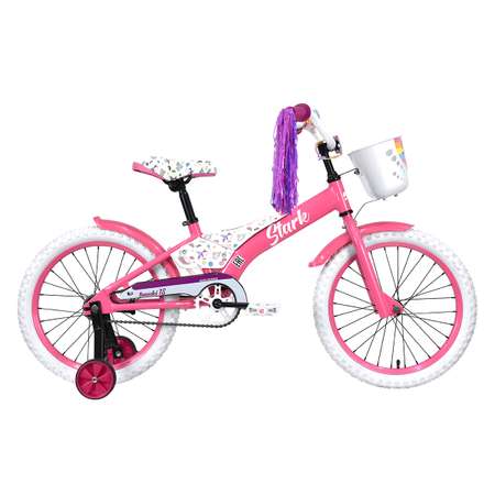 Велосипед Stark 23 Tanuki 18 Girl розовый/фиолетовый/черный