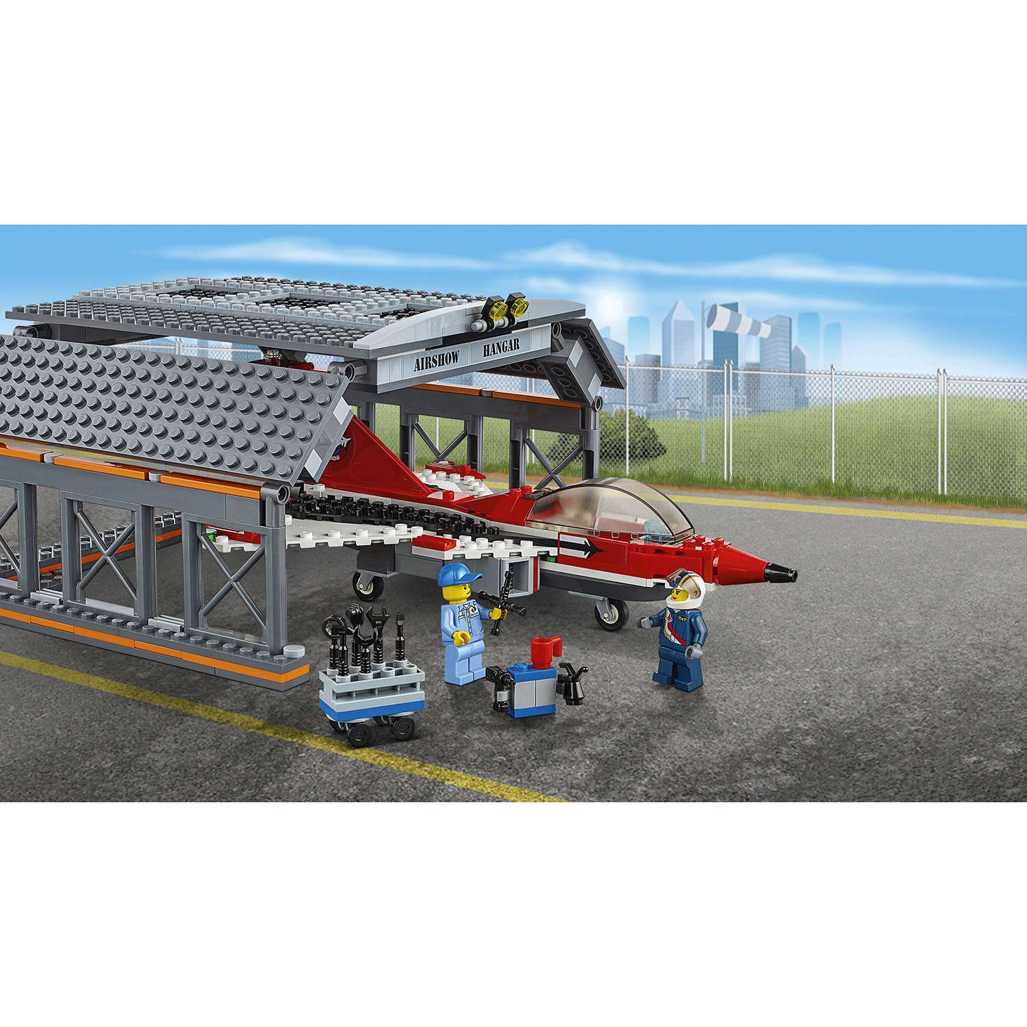 Конструктор LEGO City Airport Авиашоу (60103) - фото 10