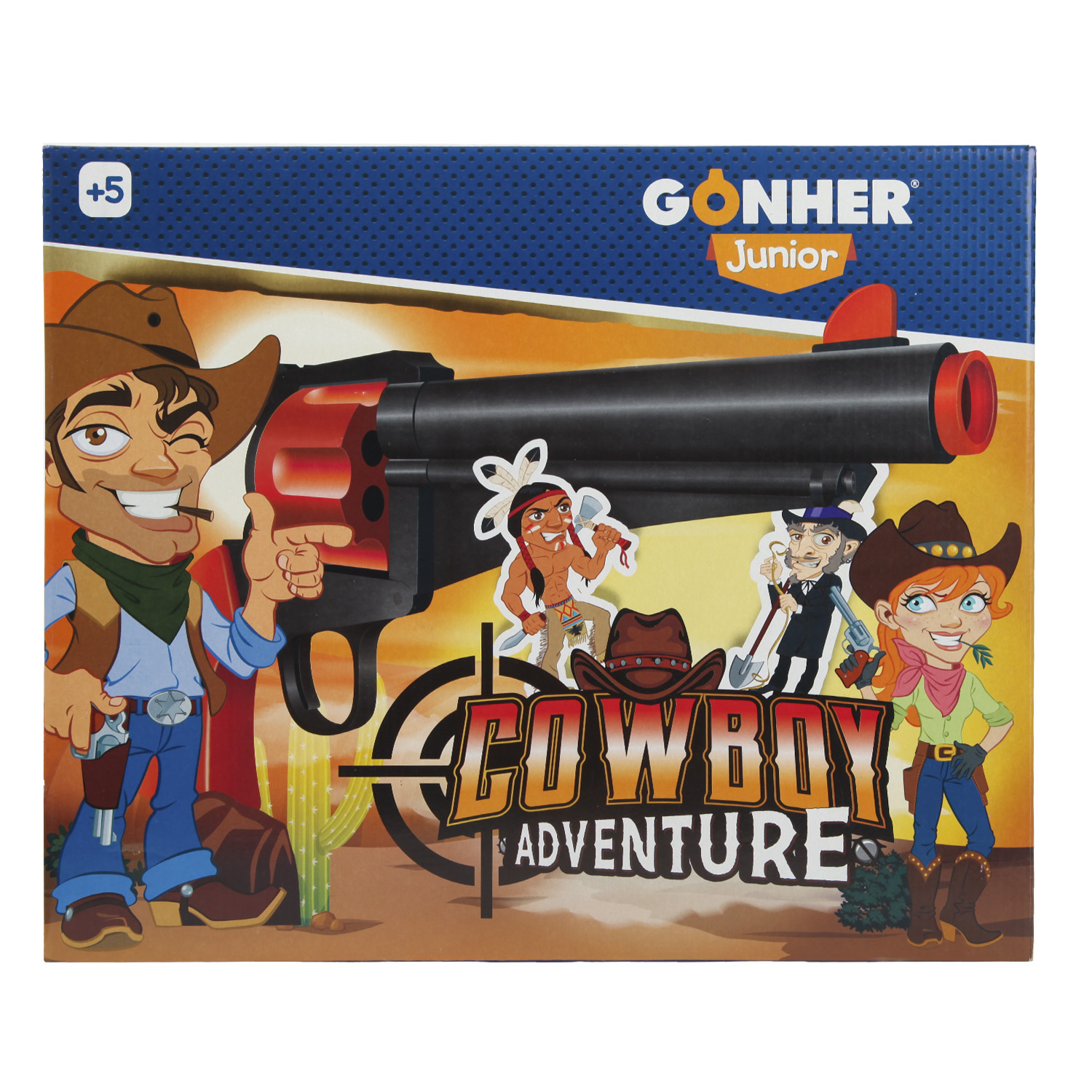 Игрушка Gonher Пистолет ковбойский 8610/0 - фото 3