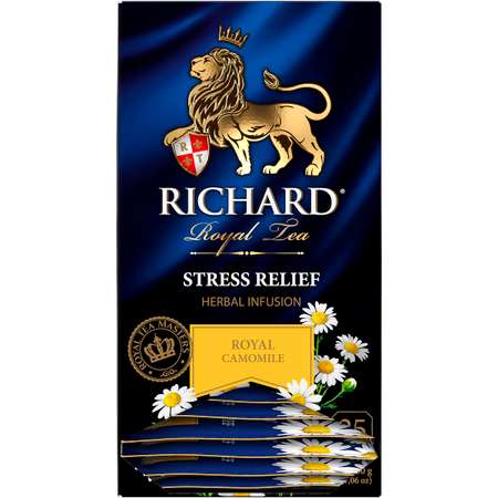 Чайный напиток Richard Royal Camomile Stress Relief 25 пакетиков