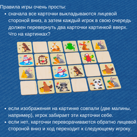 Настольная игра Alatoys Мемори в ассортименте