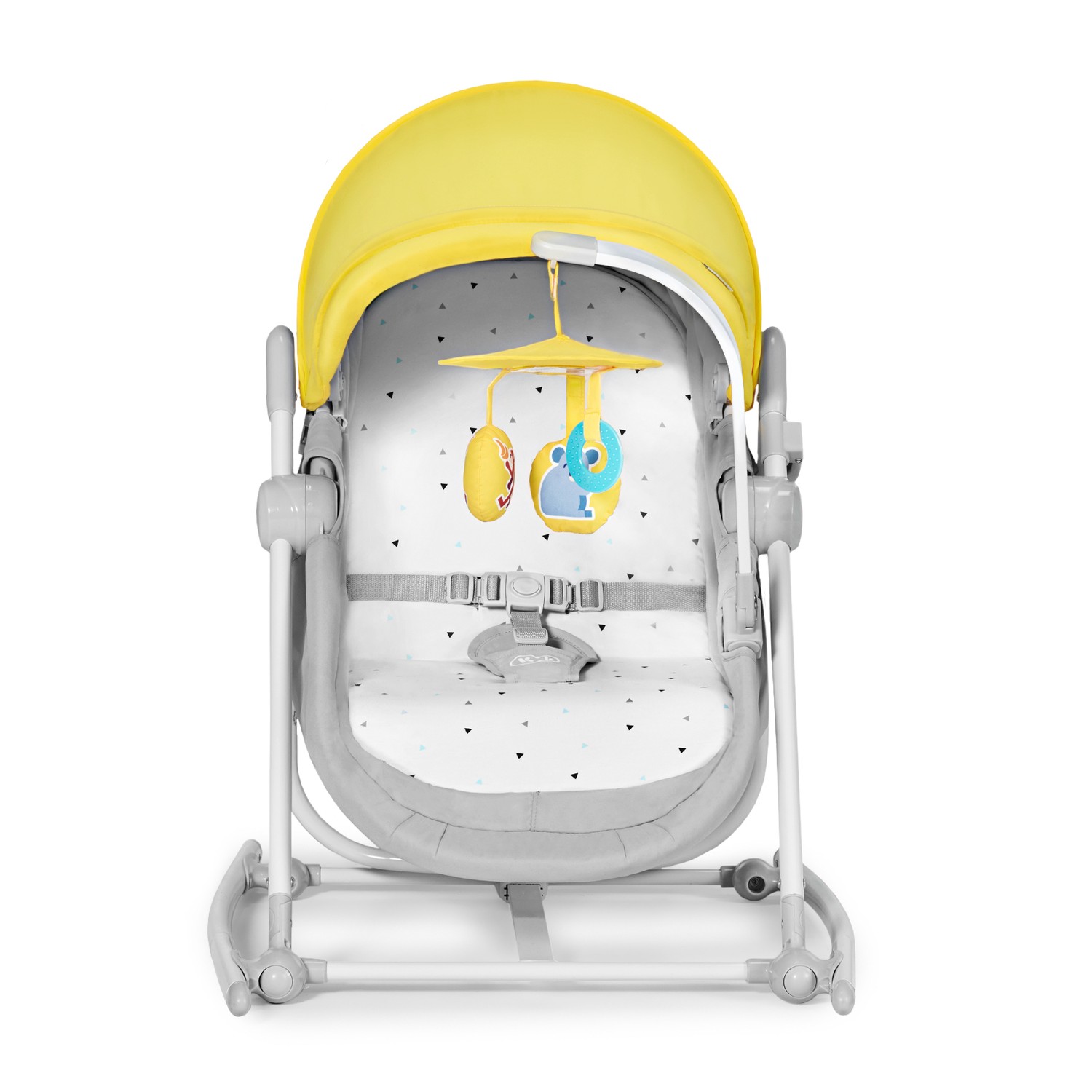 Колыбель-шезлонг 5в1 Kinderkraft Unimo Up yellow - фото 2