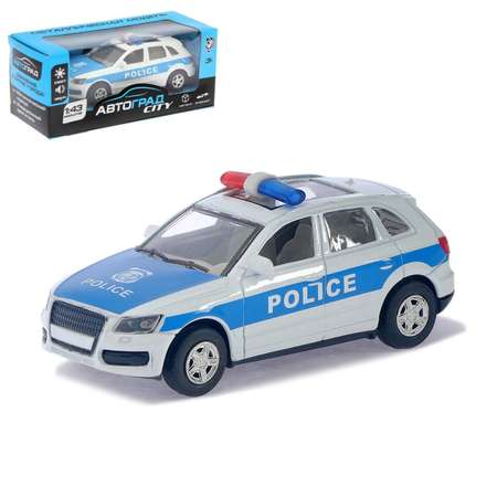 Машина Автоград металлическая Полицейский джип