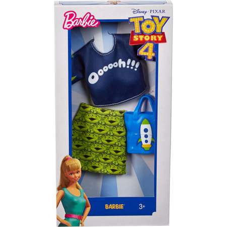 Одежда Barbie Универсальный полный наряд коллаборации История игрушек 4 Пришельцы FXK75