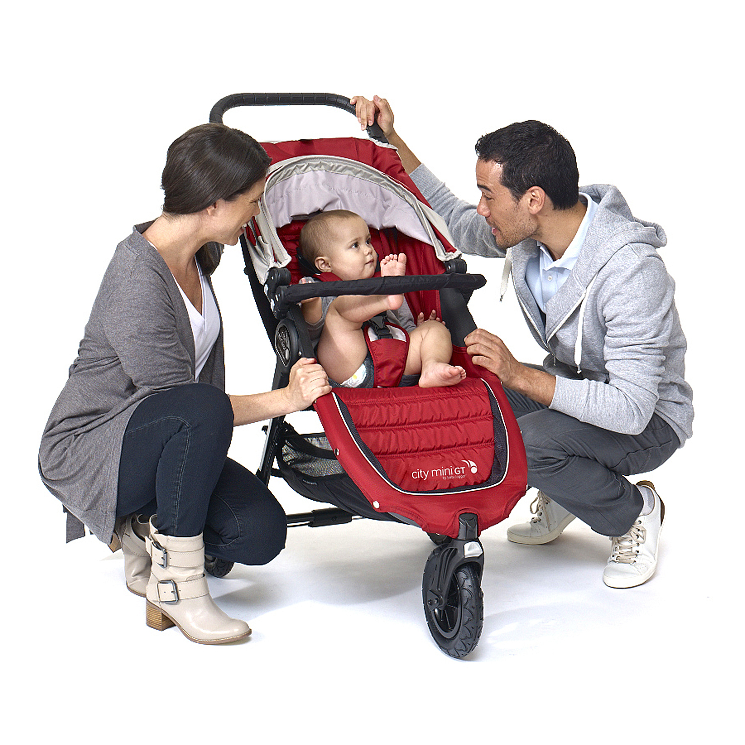 Коляска Baby Jogger City Mini GT с бампером Gray - фото 11