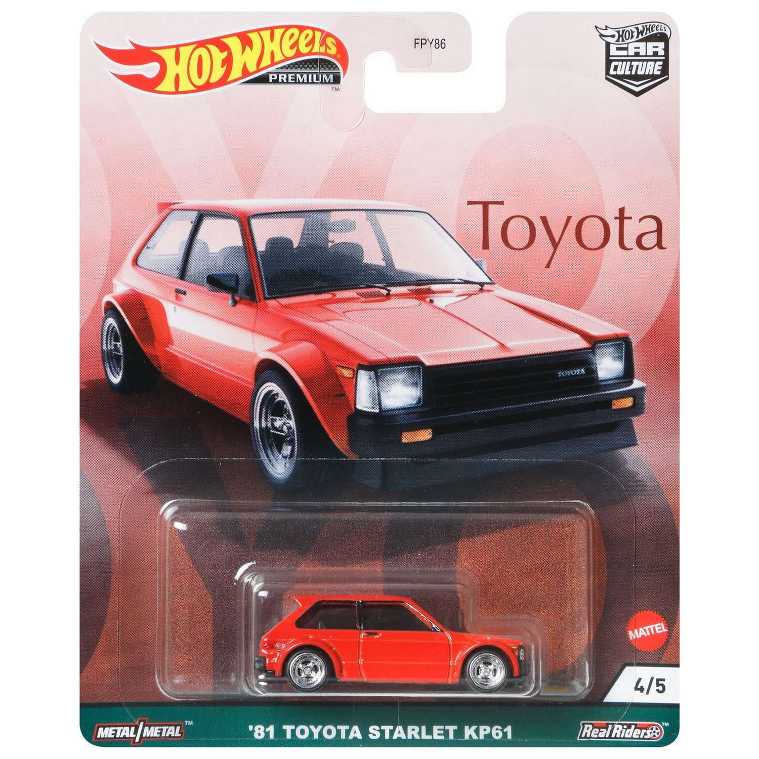 Автомобиль Hot Wheels Toyota 1:64 без механизмов FPY86 - фото 2