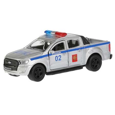 Машина Технопарк Ford Ranger Пикап Полиция инерционная 272084