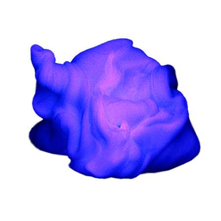Жвачка для рук HandGum светящийся фиолетовый 50гр