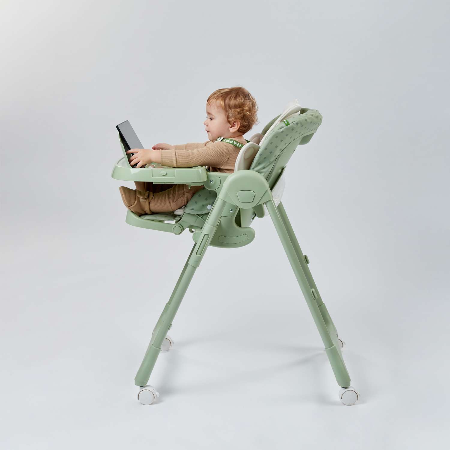 стул для кормления happy baby william pro sand