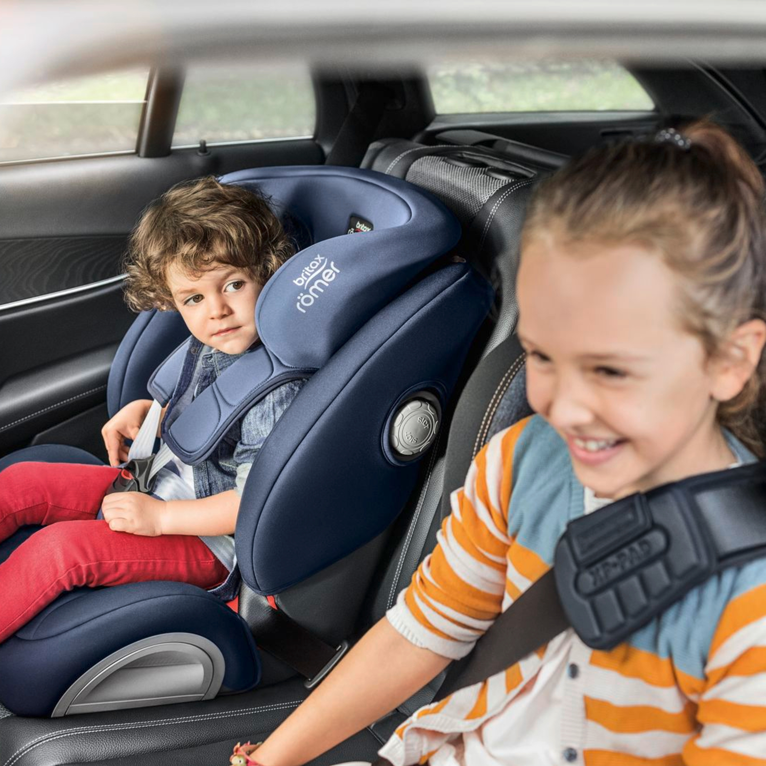 Автокресло Britax Roemer Evolva 123 SL SICT Blue marble - фото 6