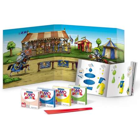 Набор Staedtler глина полимерная Fimo с игровыми элементами form and play Рыцарь